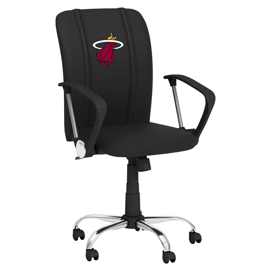 Curve Task Chair Miami Heat Logo