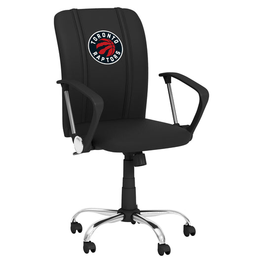 Curve Task Chair with Toronto Raptors Global Logo