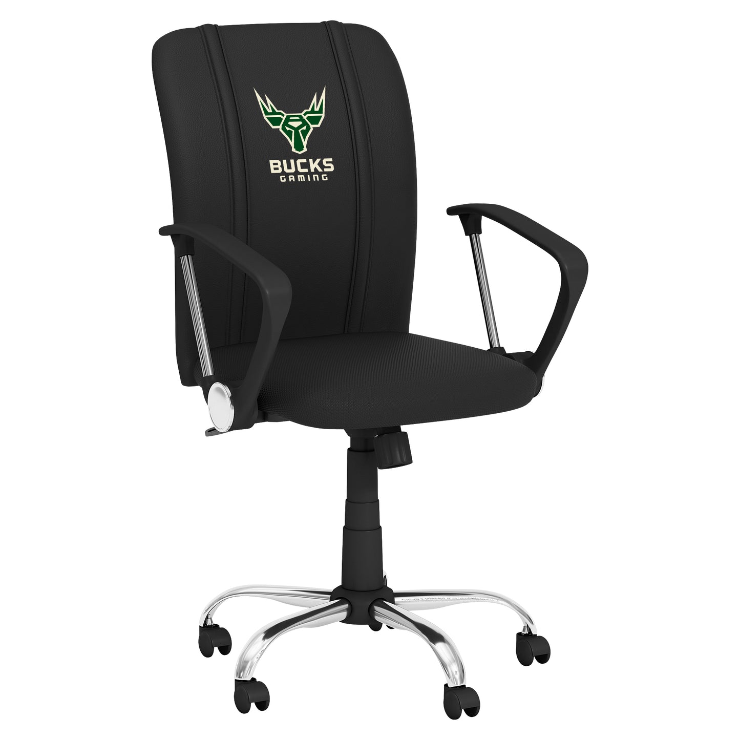 Curve Task Chair with Bucks Gaming Global Logo [Can Only Be Shipped to Wisconsin]