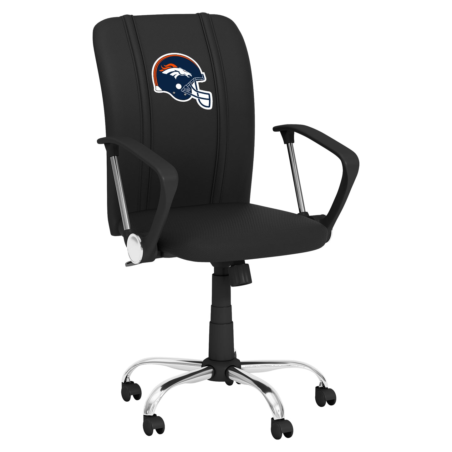 Curve Task Chair with  Denver Broncos Helmet Logo