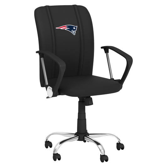 Curve Task Chair with  New England Patriots Primary Logo
