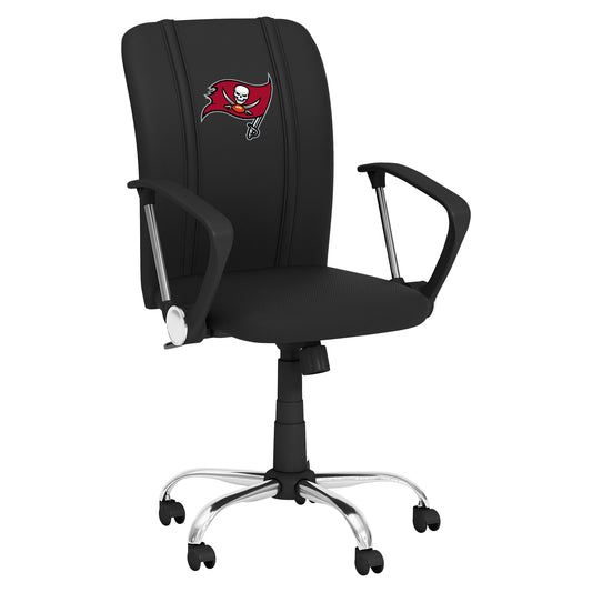 Curve Task Chair with  Tampa Bay Buccaneers Primary Logo