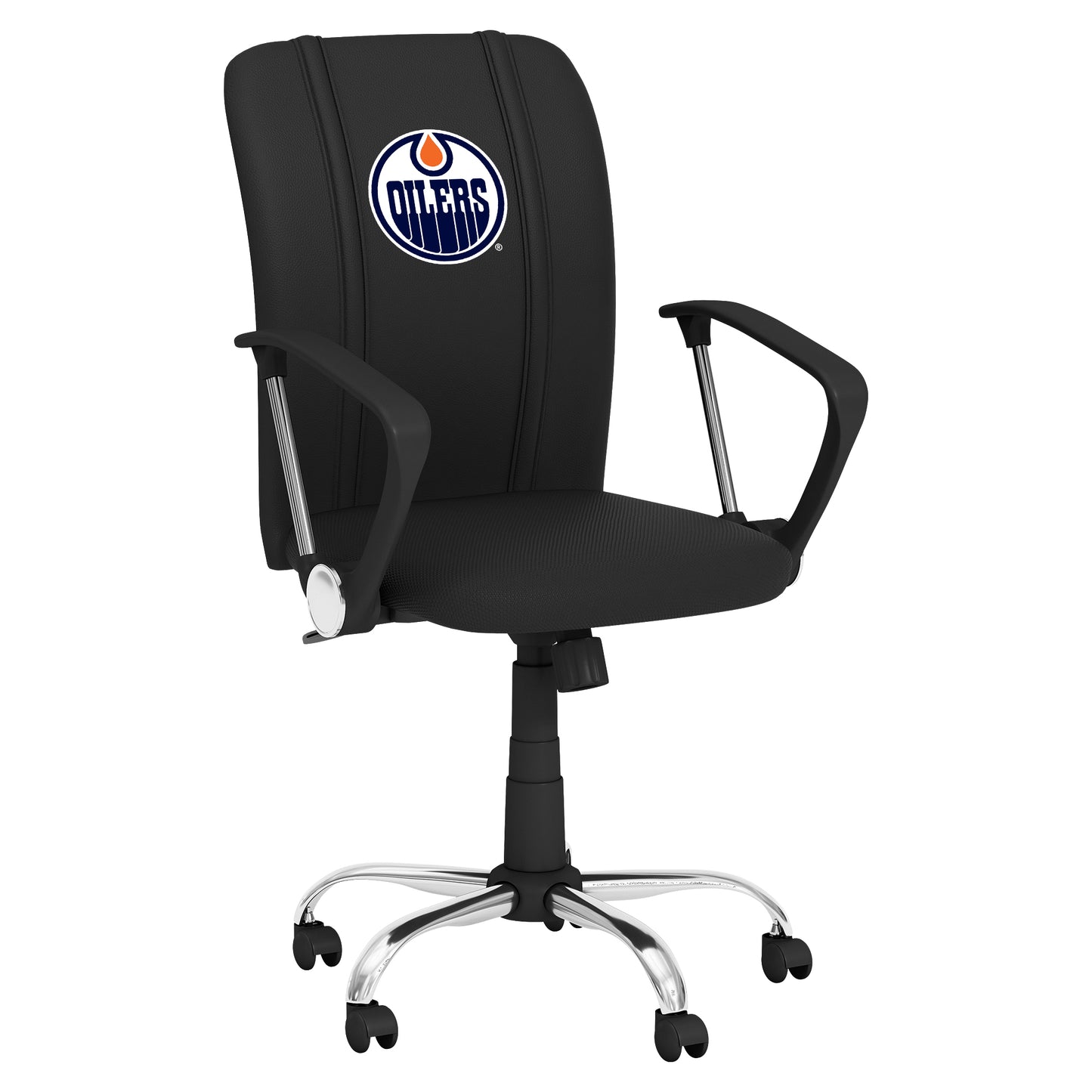 Curve Task Chair with Edmonton Oilers Logo