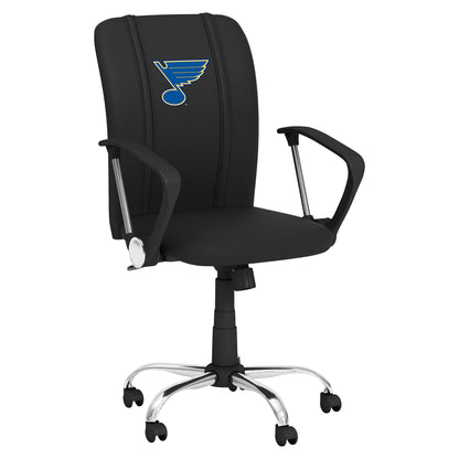 Curve Task Chair with St. Louis Blues Logo