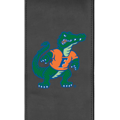 Silver Loveseat with Florida Gators Alternate Logo