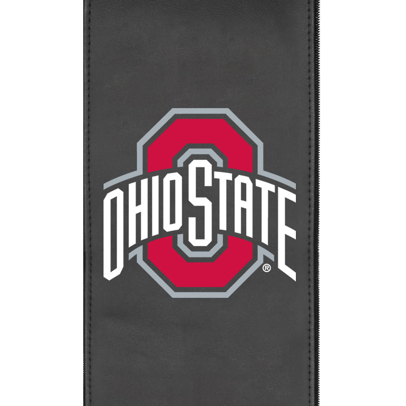Silver Club Chair with Ohio State Primary Logo