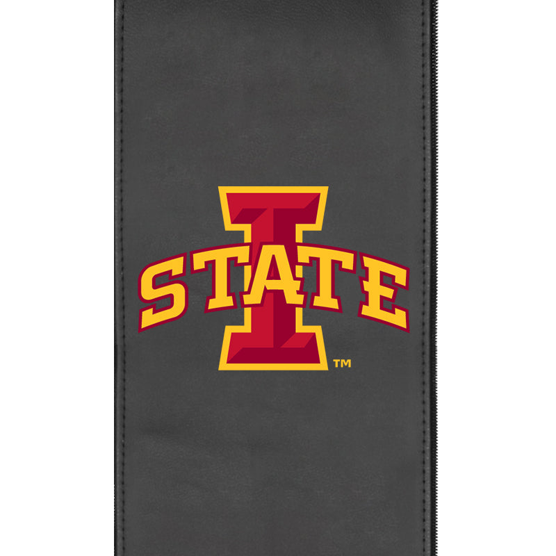 Silver Club Chair with Iowa State Cyclones Logo