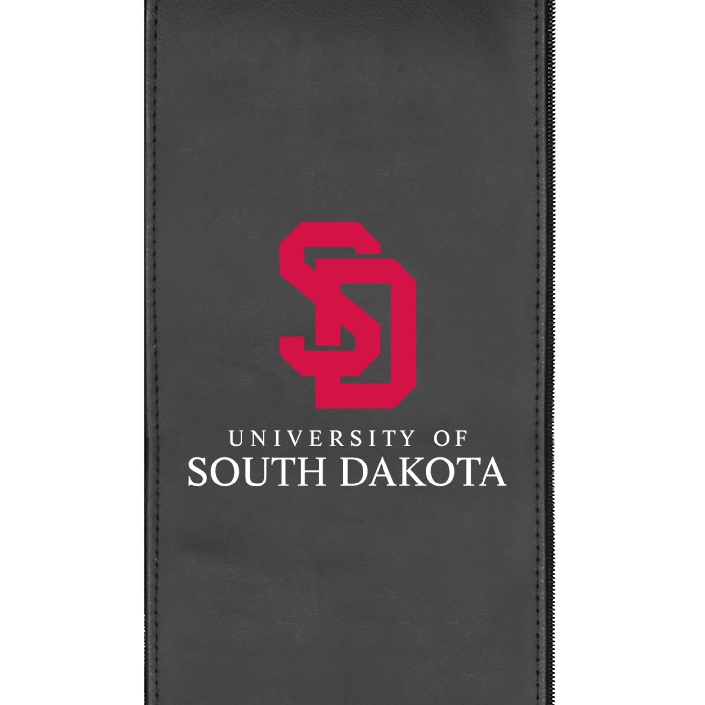 Silver Club Chair with South Dakota Coyotes Logo