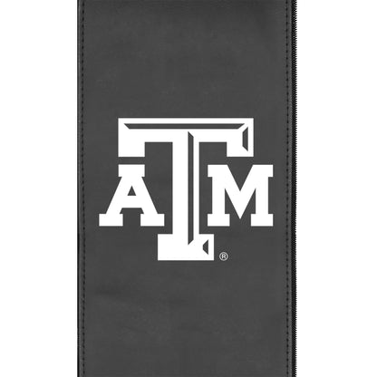 Silver Loveseat with Texas A&M Aggies Primary Logo