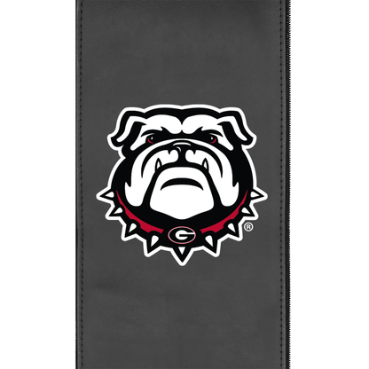 Silver Club Chair with Georgia Bulldogs Alternate Logo