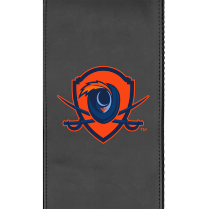 Silver Club Chair with Virginia Cavaliers Secondary Logo