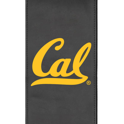 Silver Loveseat with California Golden Bears Logo