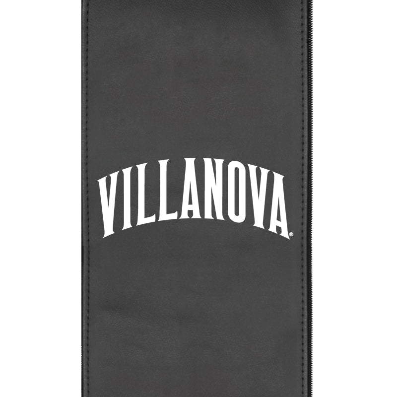 Silver Loveseat with Villanova Wordmark Logo