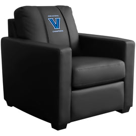 Silver Club Chair with Villanova Championship Logo Panel