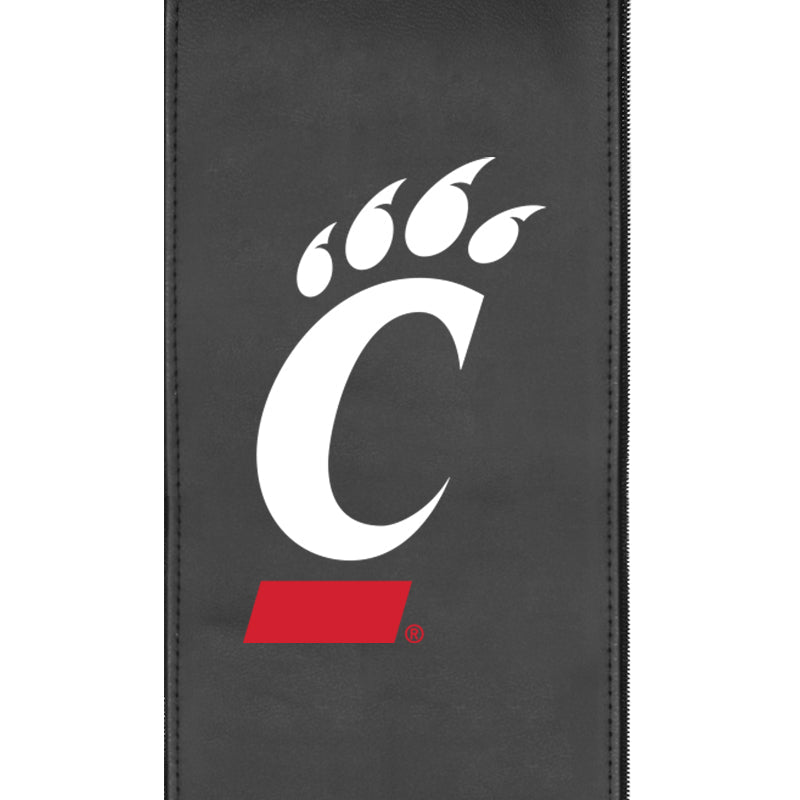 Silver Club Chair with Cincinnati Bearcats Logo