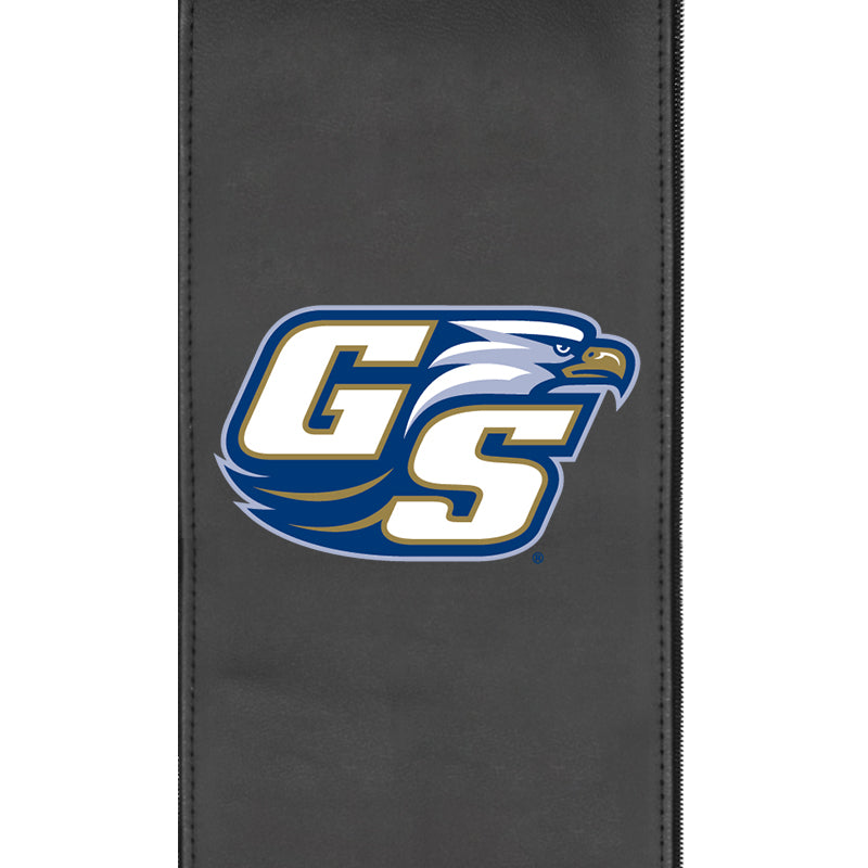 Silver Sofa with Georgia Southern GS Eagles Logo