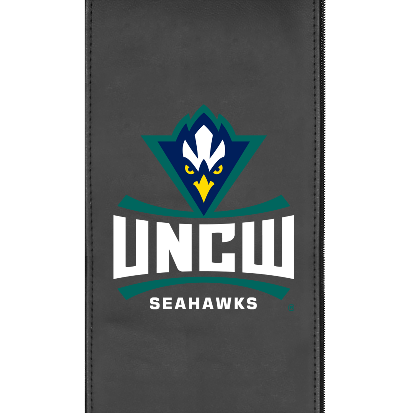 Silver Club Chair with UNC Wilmington Primary Logo