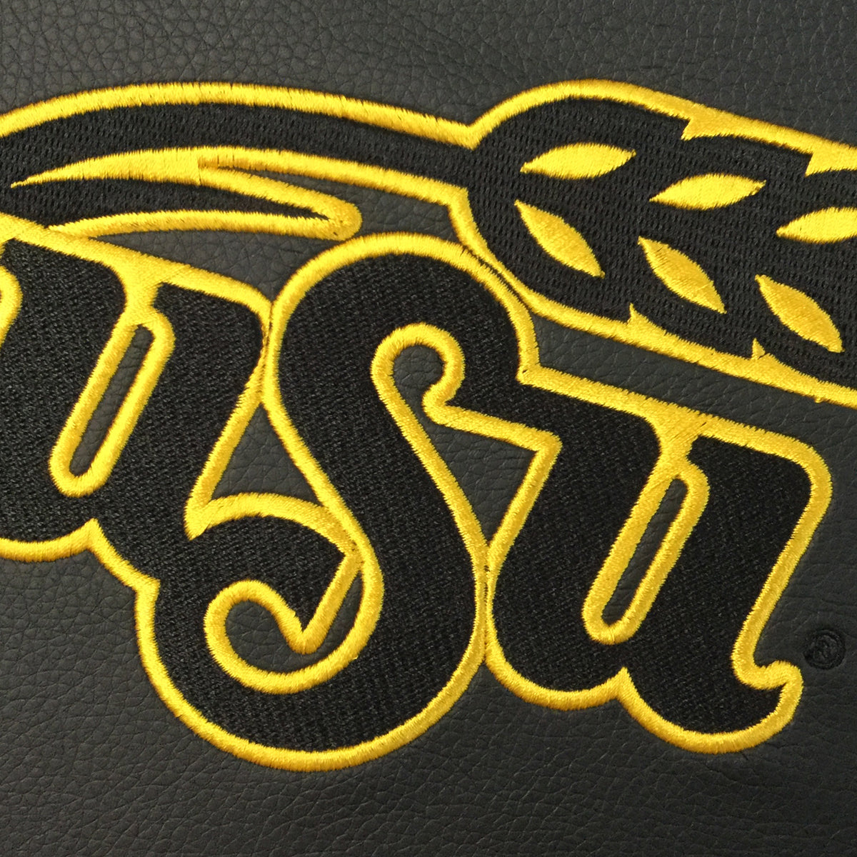 Silver Club Chair with Wichita State Primary Logo