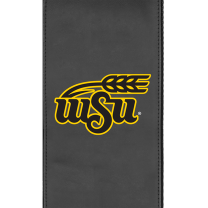 Silver Club Chair with Wichita State Primary Logo