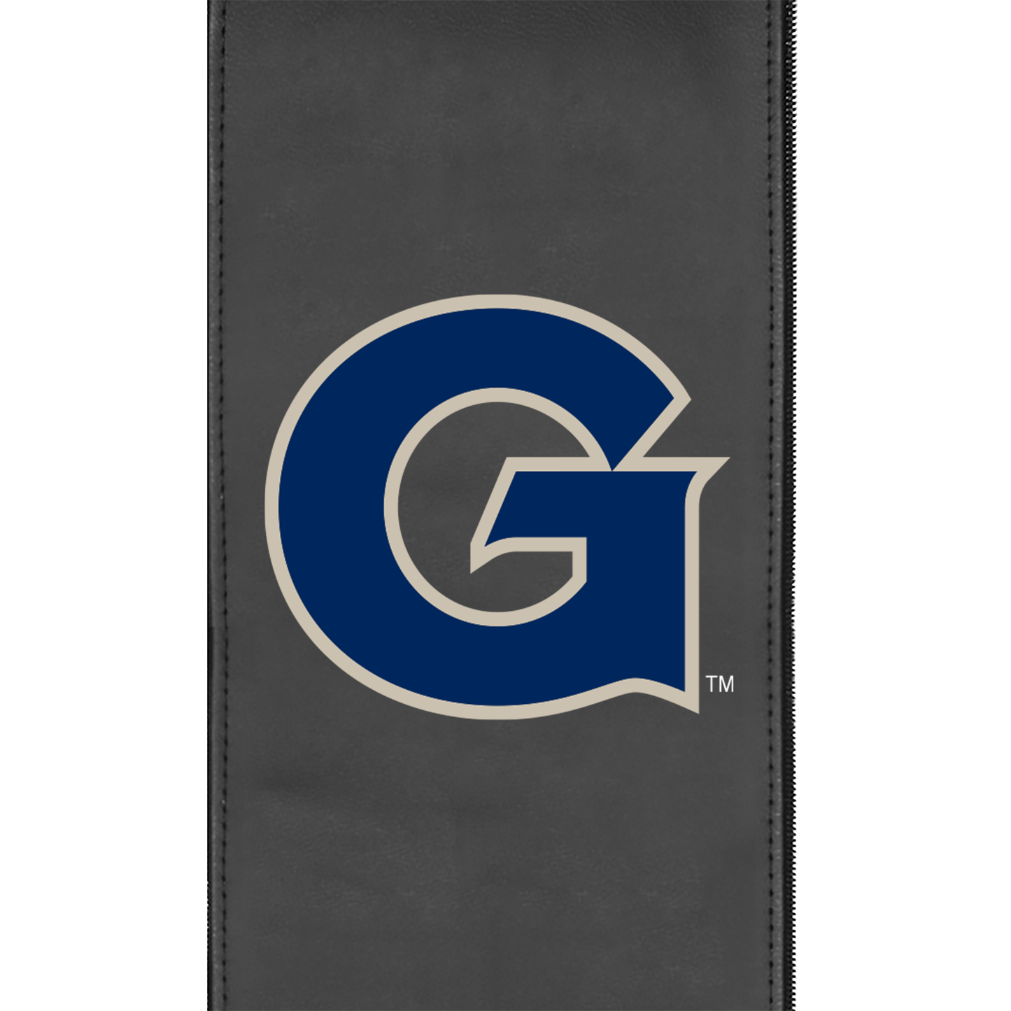 Silver Club Chair with Georgetown Hoyas Primary