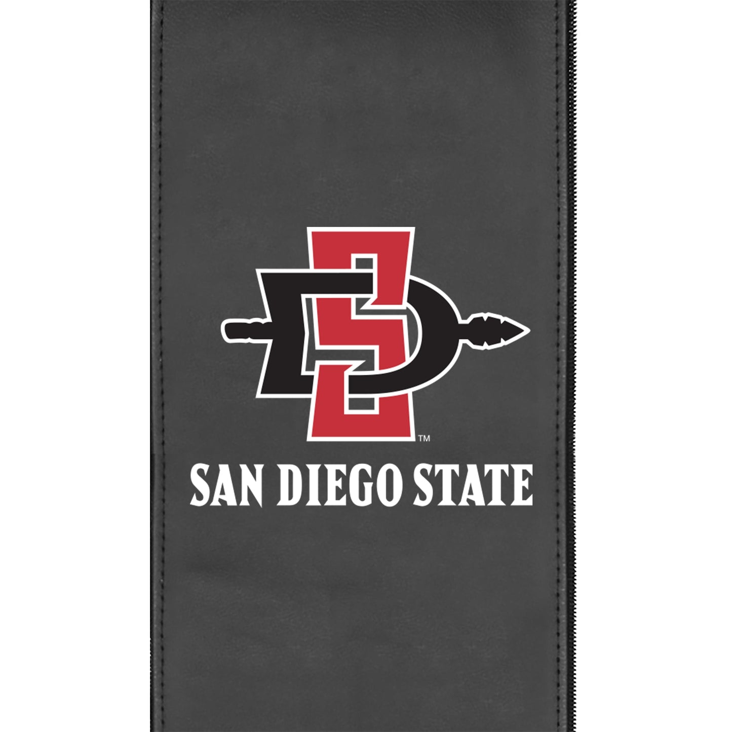 Silver Club Chair with San Diego State Primary