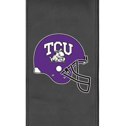 Silver Club Chair with TCU Horned Frogs Alternate