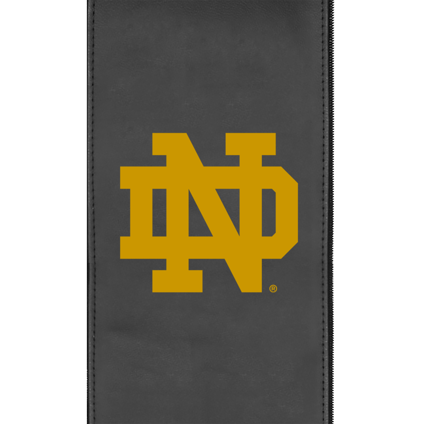 Silver Club Chair with Notre Dame Primary Logo