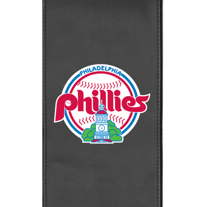 Silver Loveseat with Philadelphia Phillies Cooperstown Primary