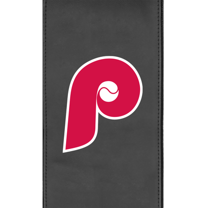 Silver Loveseat with Philadelphia Phillies Cooperstown Secondary
