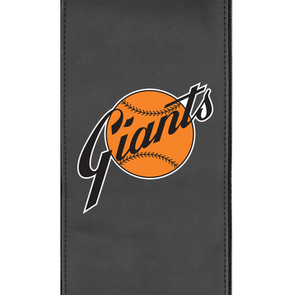 Silver Loveseat with San Francisco Giants Cooperstown