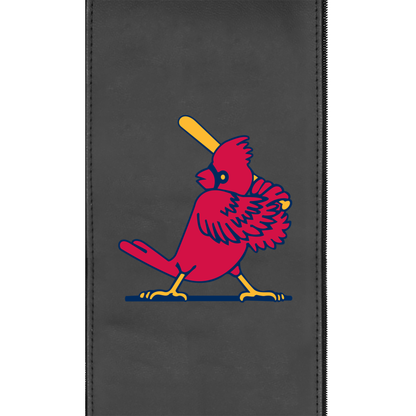 Silver Club Chair with St Louis Cardinals Cooperstown Primary