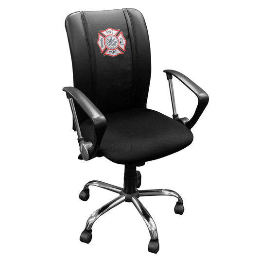 Curve Task Chair with Maltese Cross Logo Panel