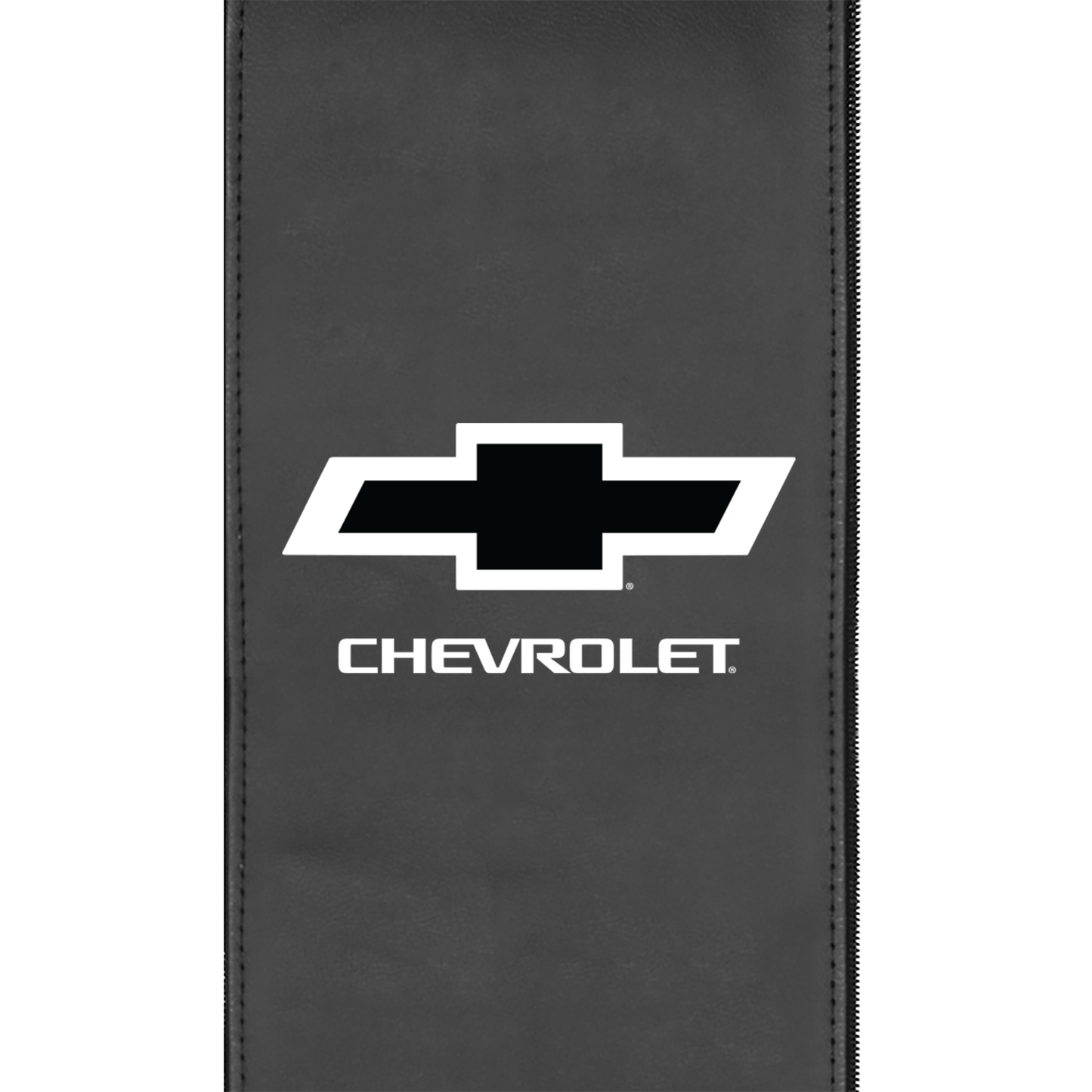Silver Loveseat with Chevrolet Alternate Logo