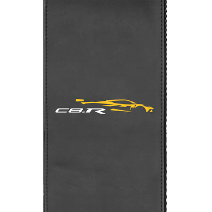 Silver Loveseat with C8R Alternate Logo