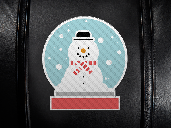 Snowman Globe Logo Panel