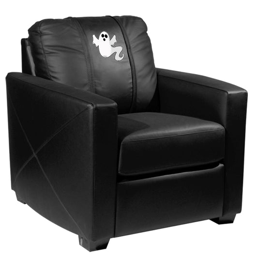 Silver Club Chair with Zippy The Ghost Logo