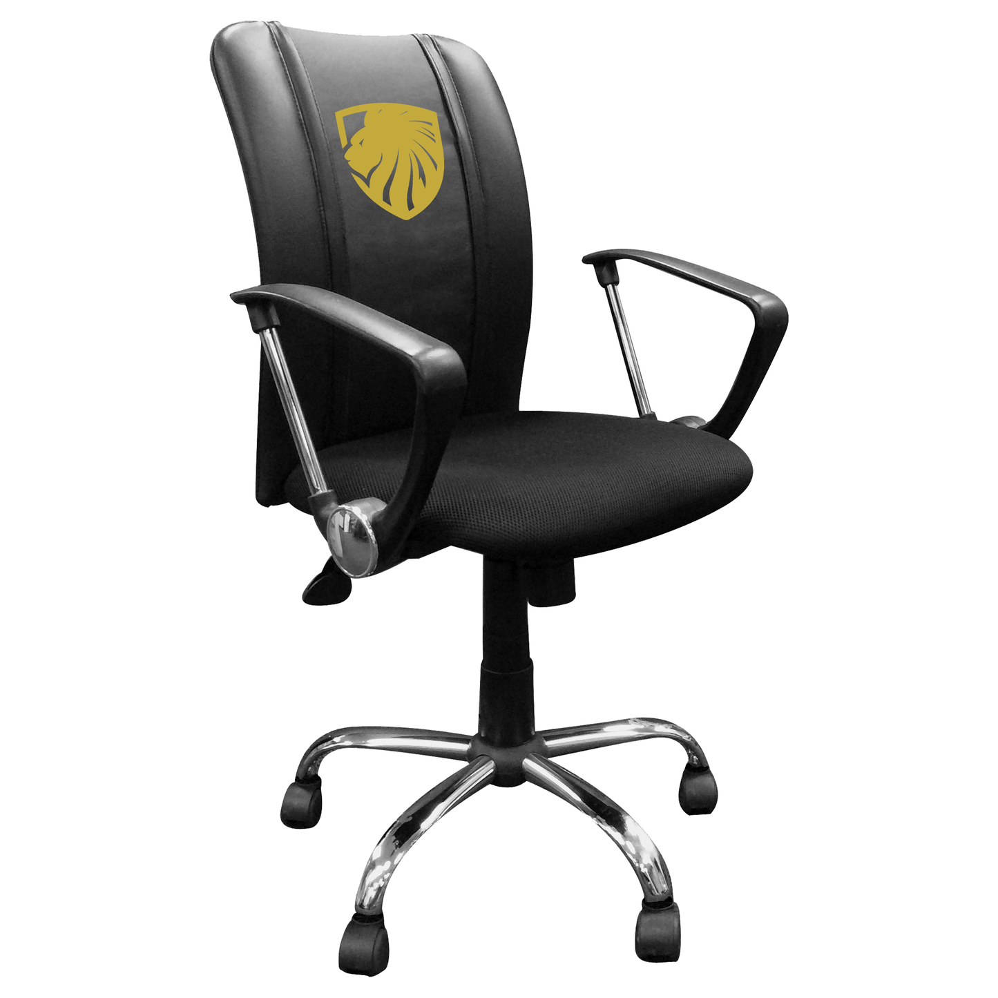 Curve Task Chair with Las Vegas Inferno Gold  Logo