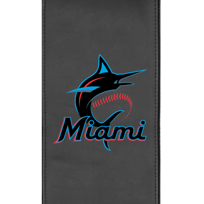 Side Chair 2000 with Miami Marlins Primary Logo Panel Set of 2