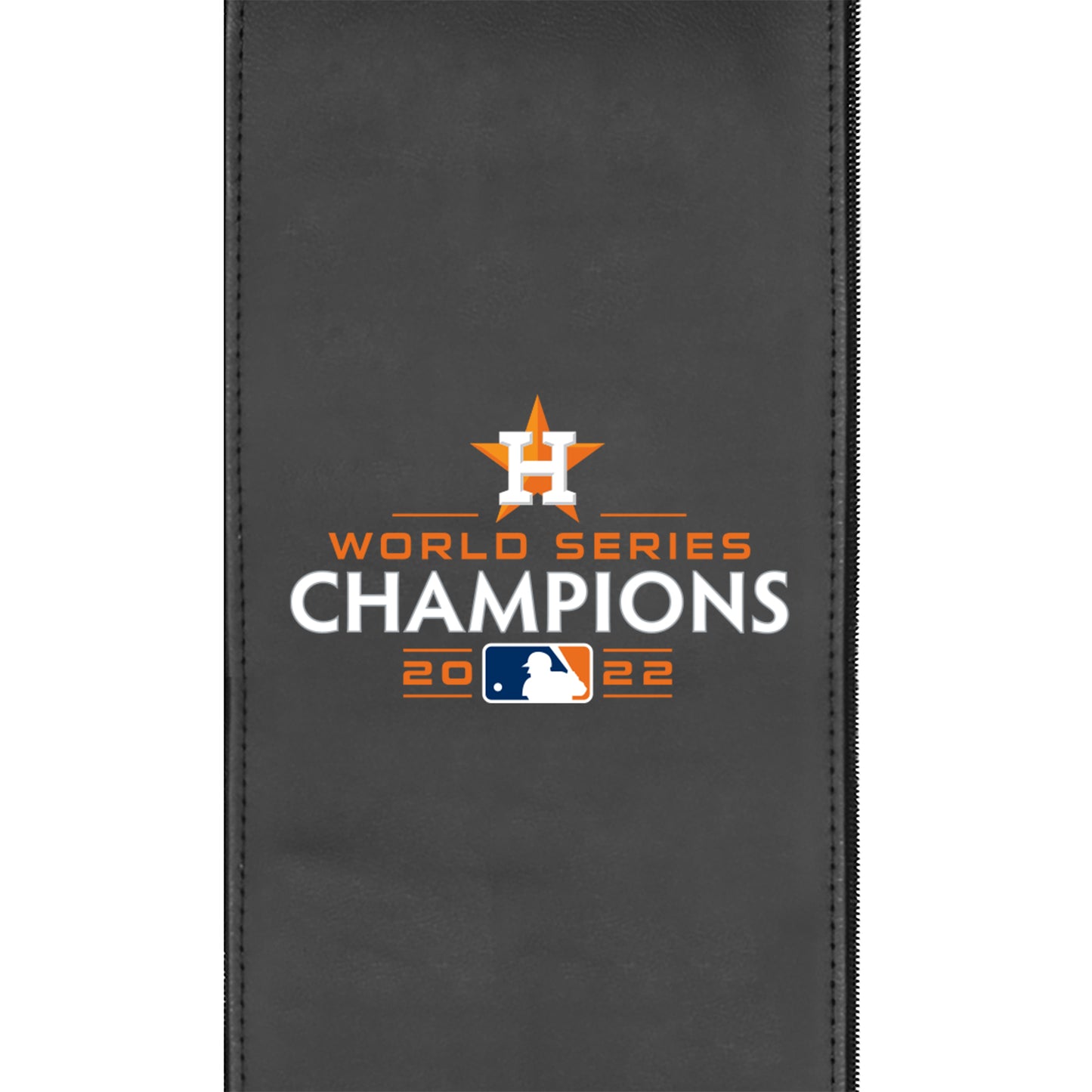 Silver Loveseat with Houston Astros 2022 Champions