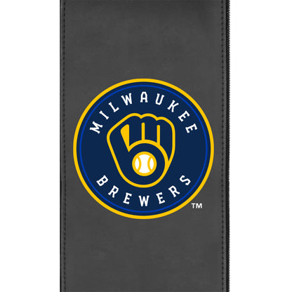 Stealth Power Plus Recliner with Milwaukee Brewers Primary Logo