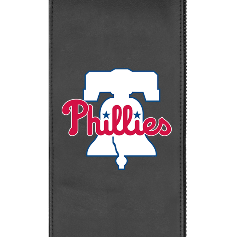 Silver Loveseat with Philadelphia Phillies Primary Logo