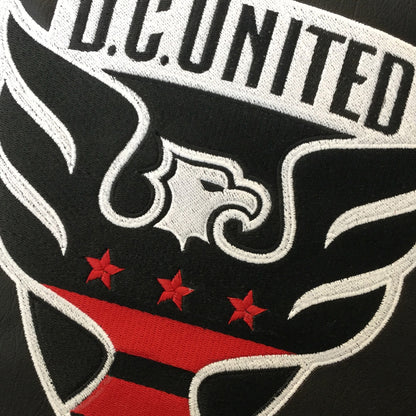 Silver Sofa with DC United FC Logo