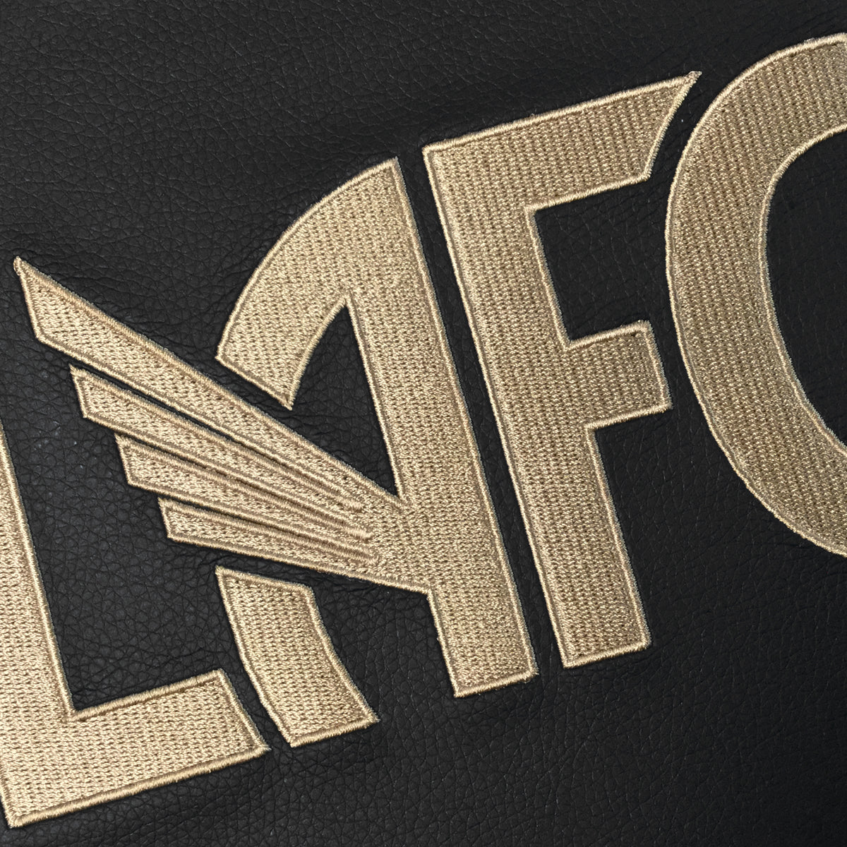 Silver Loveseat with Los Angeles FC Wordmark Logo