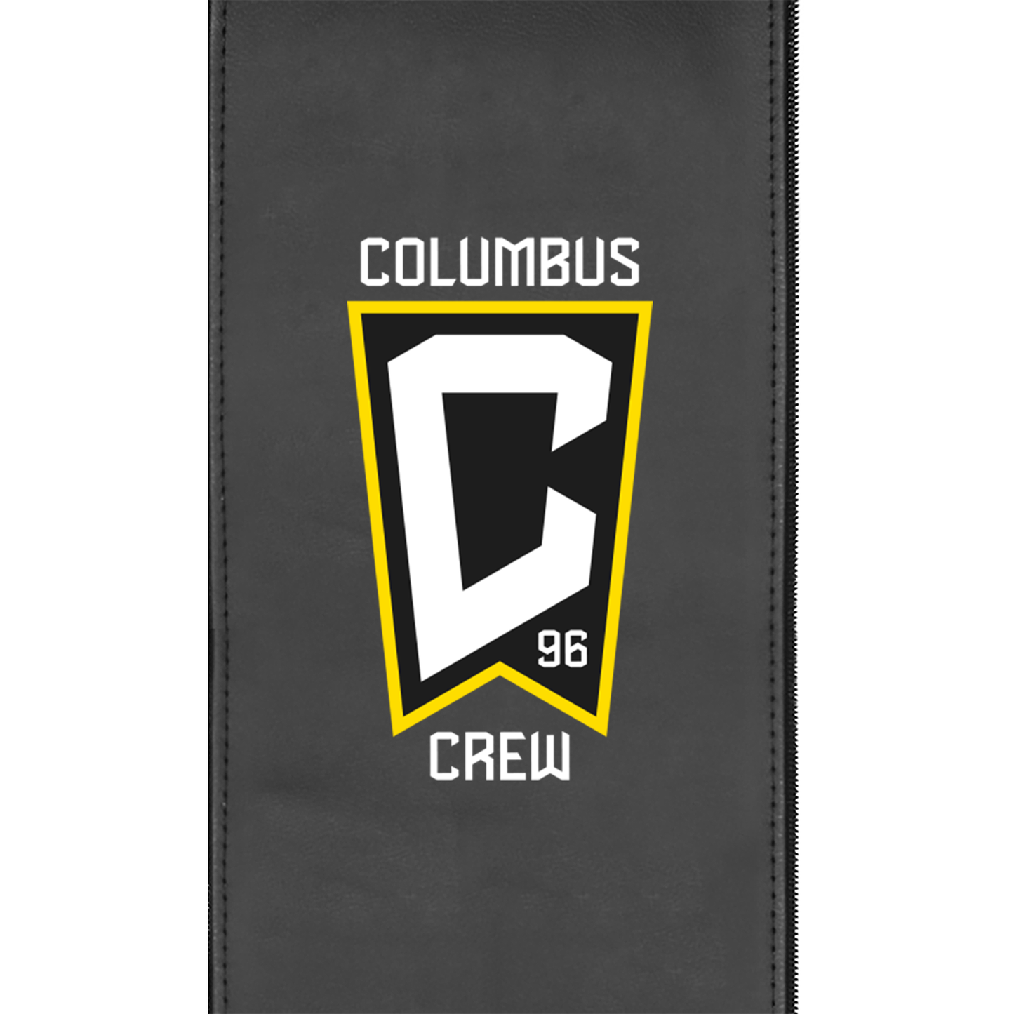 Silver Loveseat with Columbus Crew Primary Logo