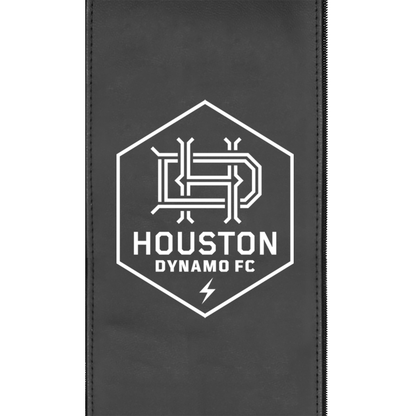 Silver Loveseat with Houston Dynamo Secondary Logo