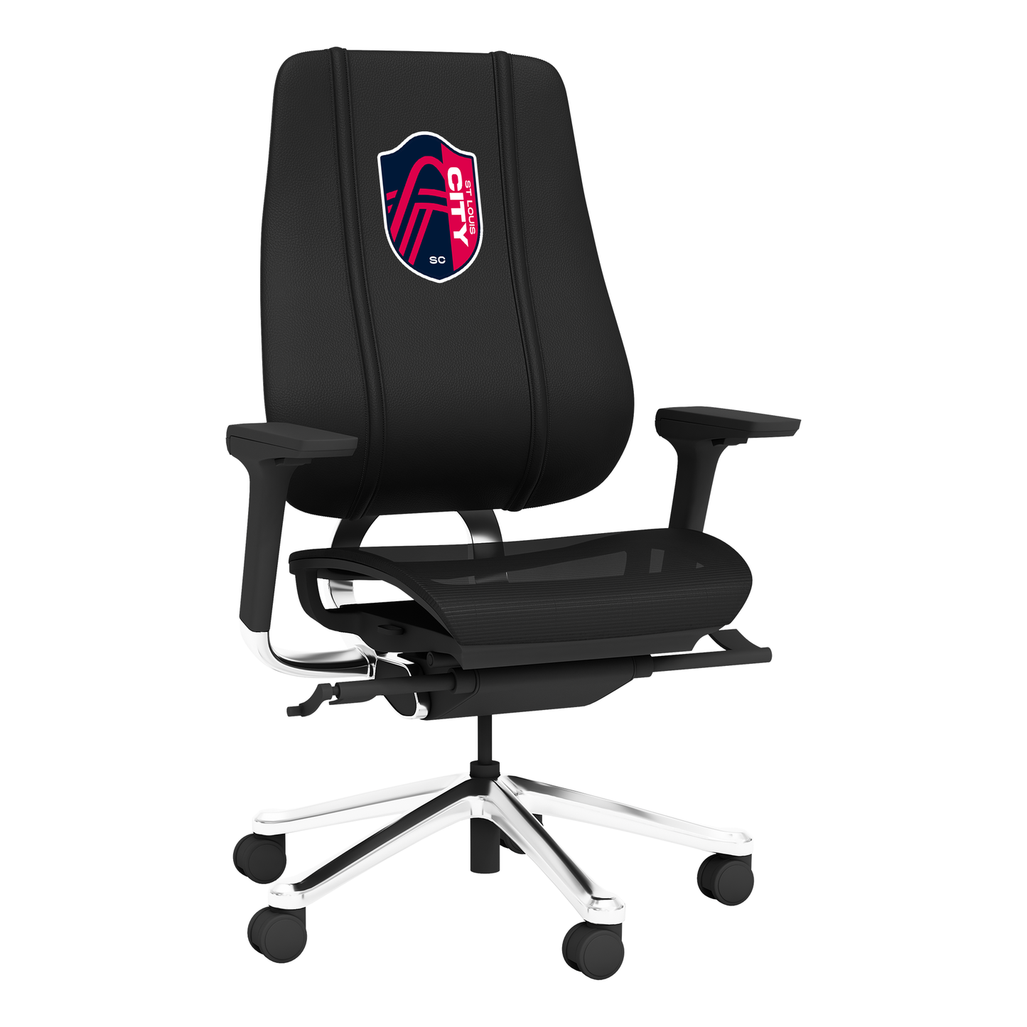 Phantomx Mesh Gaming Chair with St Louis City SC Logo