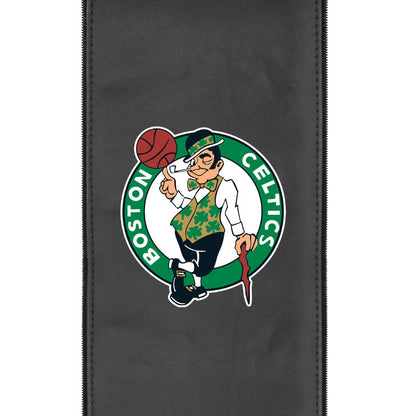 Silver Club Chair with Boston Celtics Logo