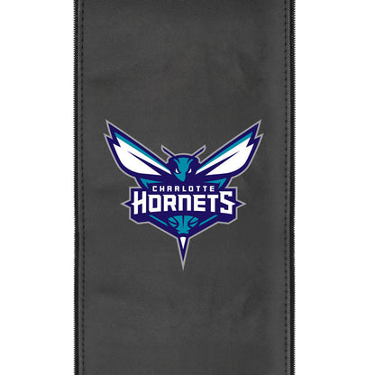 Silver Club Chair with Charlotte Hornets Primary