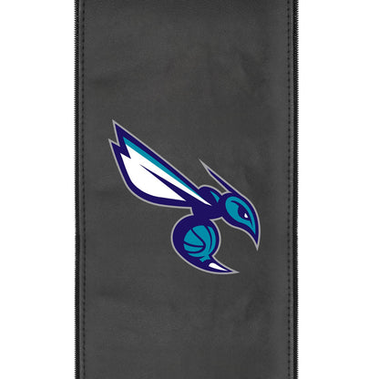 Silver Club Chair with Charlotte Hornets Secondary