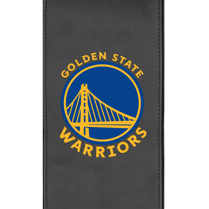Silver Club Chair with Golden State Warriors Global Logo
